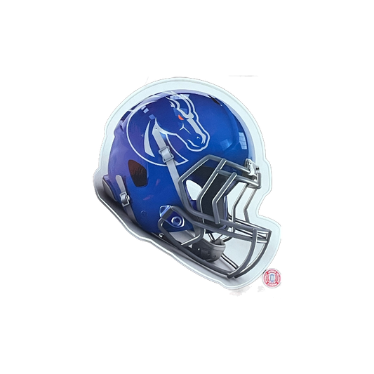 Boise State Broncos RICO 6x5 Helmet Decal (Blue)