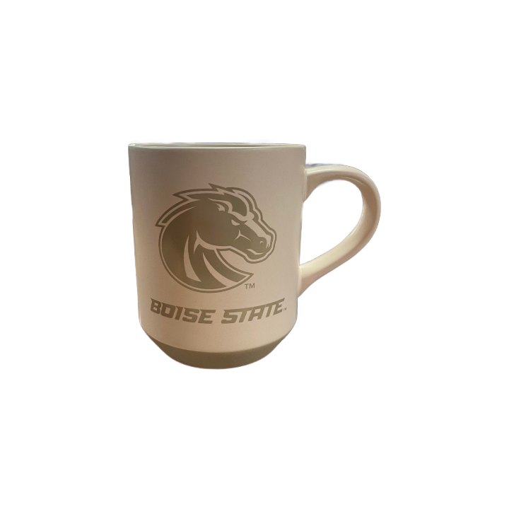 Boise State Broncos RSFJ 16oz Matte Mug (Cream)