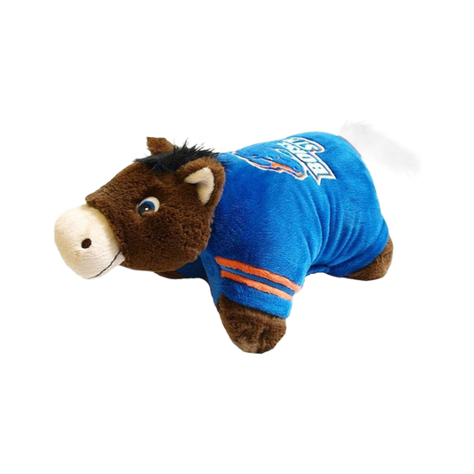 Boise State Broncos Pillow Pets Bronco Pillow Pet (Blue)