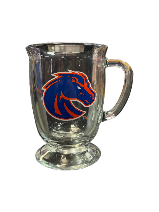 Boise State Broncos Memory Company 16oz Kona Glass Mug