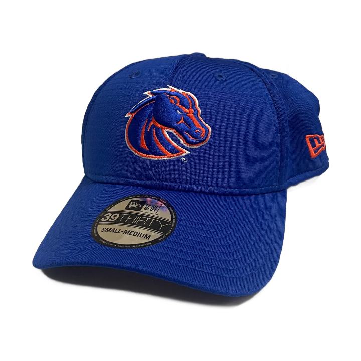 Boise State Broncos New Era Ripple 39Thirty Flex Fit Hat (Blue)