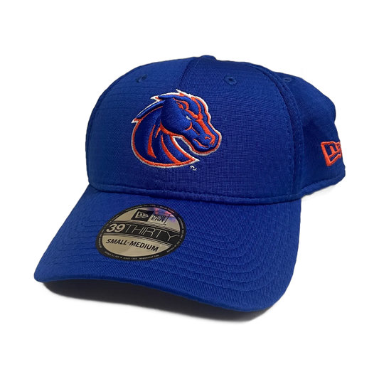 Boise State Broncos New Era Ripple 39Thirty Flex Fit Hat (Blue)