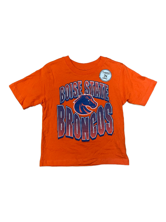 Boise State Broncos Gen2 Youth 3 in 1 T-Shirts (Orange/Blue)