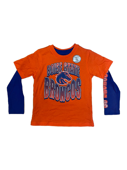 Boise State Broncos Gen2 Youth 3 in 1 T-Shirts (Orange/Blue)