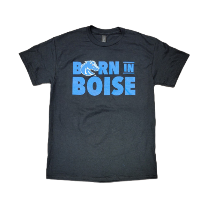 Boise State Broncos Select BORN IN BOISE Gameday T-shirt (Black)