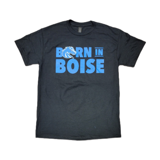 Boise State Broncos Select BORN IN BOISE Gameday T-shirt (Black)