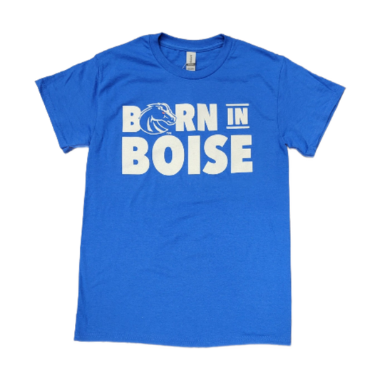 Boise State Broncos Select BORN IN BOISE Gameday T-shirt (Blue)