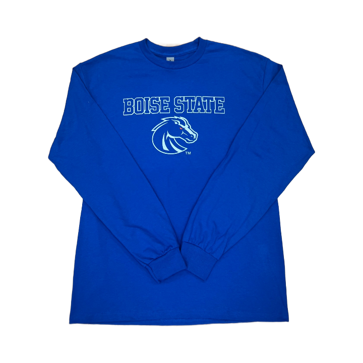 Boise State Broncos Select Men's Gameday Long Sleeve T-Shirt (Blue)