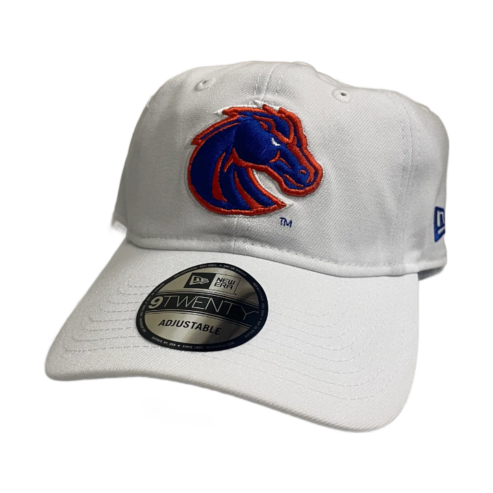 Boise State Broncos New Era 9Twenty Adjustable Hat (White)