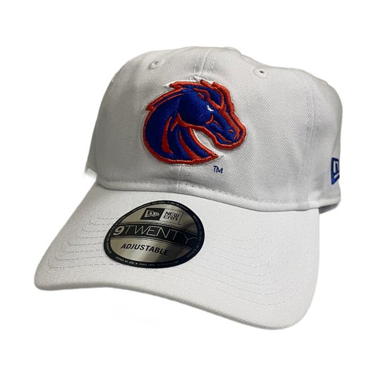 Boise State Broncos New Era 9Twenty Adjustable Hat (White)