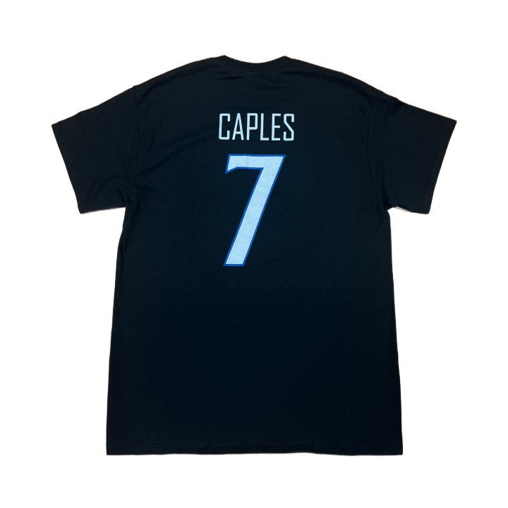 Boise State Broncos Select Men's "Caples" Name and Number Football Tee (Black)