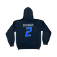 Boise State Broncos Select Men's "Degenhart" Name and Number Basketball Hoodie (Black)