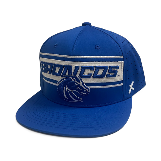 Boise State Broncos CapX Breathable Snapback Hat (Blue)