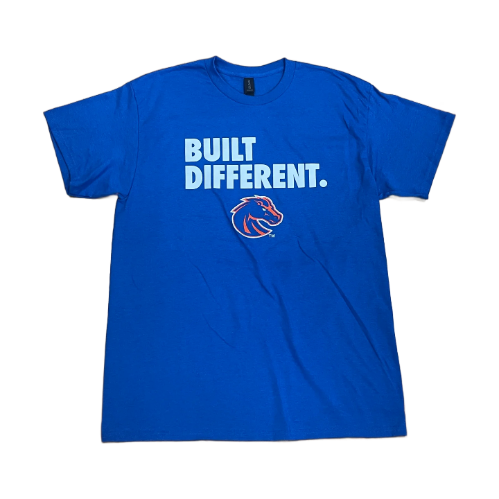 Boise State Broncos Select Men's '25 "Built Different" Gameday T-Shirt (Blue)