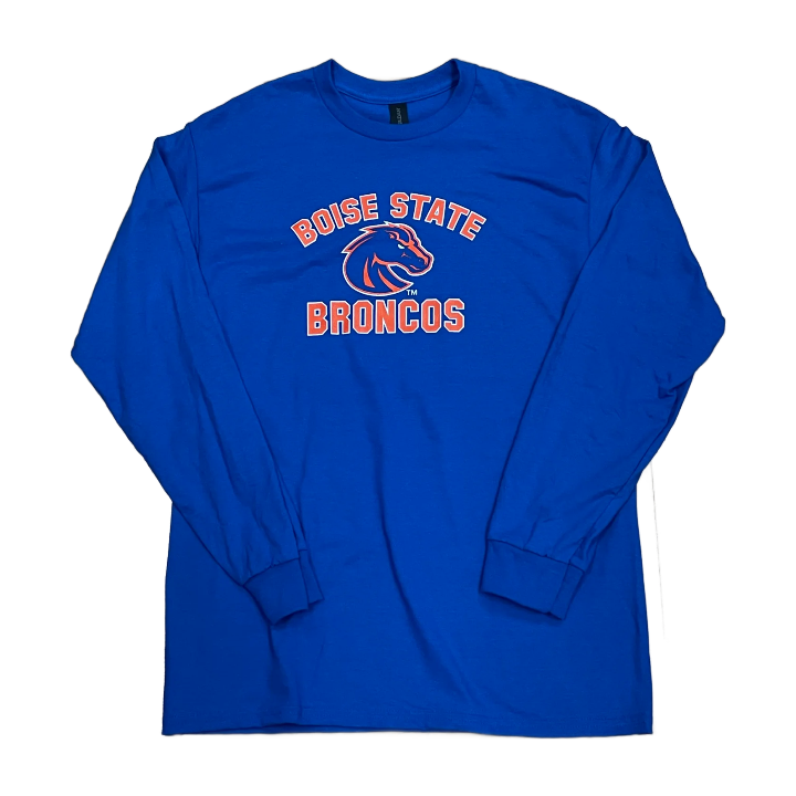 Boise State Broncos Select Men's '24 Gameday Long Sleeve T-Shirt (Blue)