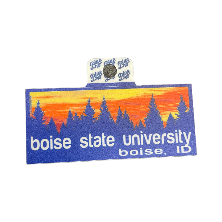 Boise State Broncos Blue84 Sunset Sticker (Blue)