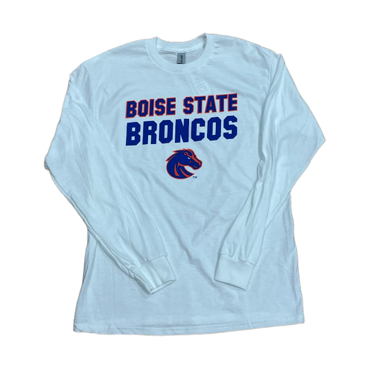 Boise State Broncos Select Men's '25 Gameday Long Sleeve T-Shirt (White)