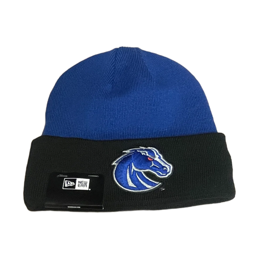 Boise State Broncos New Era Bronco Beanie (Blue/Black)
