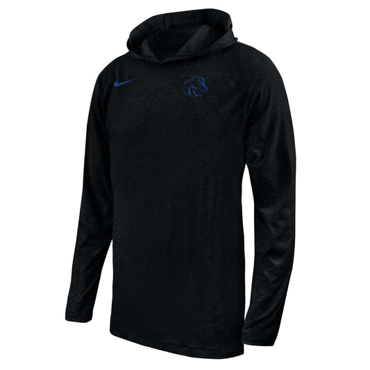 Boise State Broncos Nike Men's Long Sleeve Hoodie T-Shirt (Black)