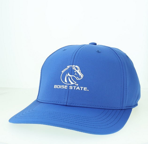 Boise State Broncos Legacy "Boise State" Adjustable Velcro Hat (Blue)