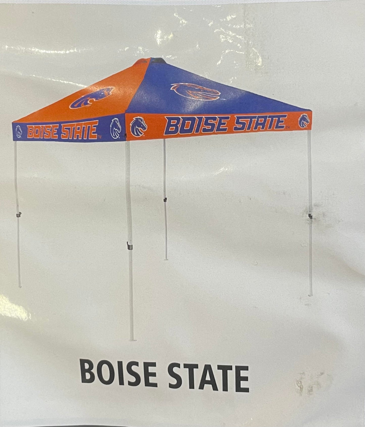 Boise State Broncos Logo Brands Deluxe Tailgating Canopy (Blue/Orange)