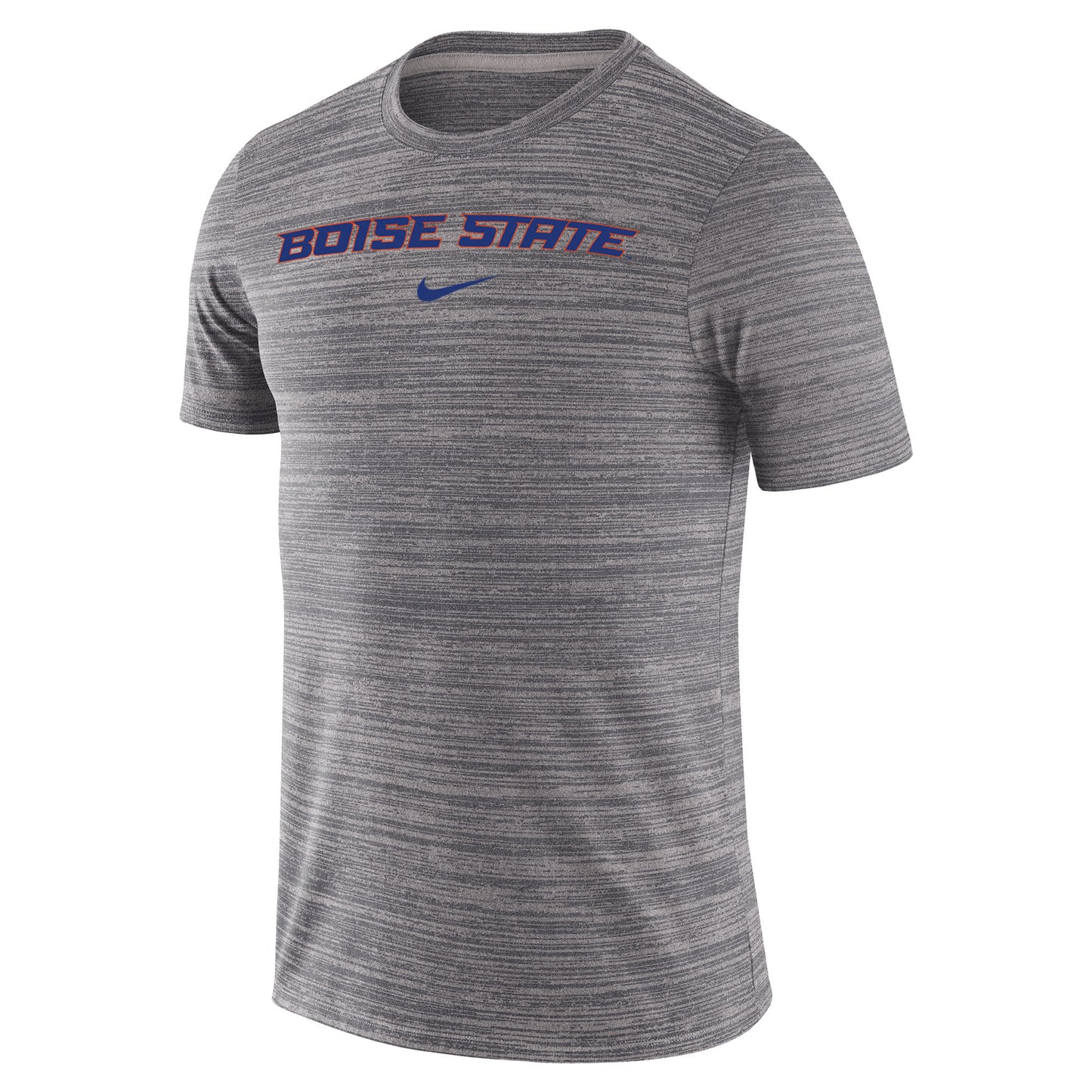 Boise State Broncos Nike Men's "Boise State" Velocity Dri-Fit T-Shirt (Grey)