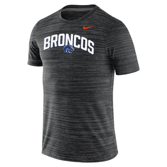 Boise State Broncos Nike Men's Velocity Dri-Fit T-Shirt (Grey)