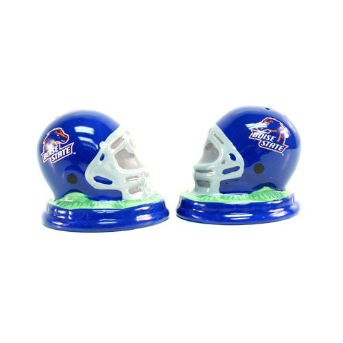 Boise State Broncos Memory Company Helmet Salt and Pepper Shakers (Blue)