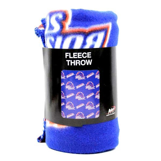 Boise State Broncos Northwest Group Repeater Fleece Throw (Blue)
