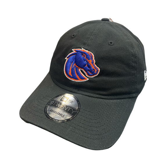 Boise State Broncos New Era Colored Bronco 9Twenty Adjustable Hat (Black)