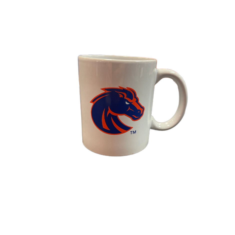 Boise State Broncos RSFJ Horse Mug (White)