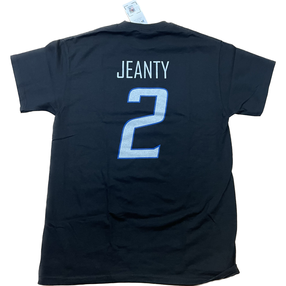 Boise State Broncos Select Men's "Jeanty" Name and Number Football Tee (Black)