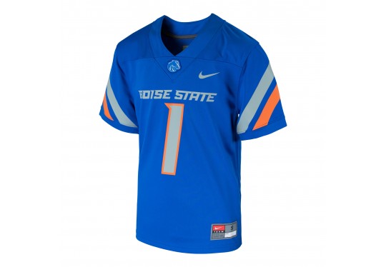 Boise State Broncos Nike Men's Football Game Jersey (Blue)