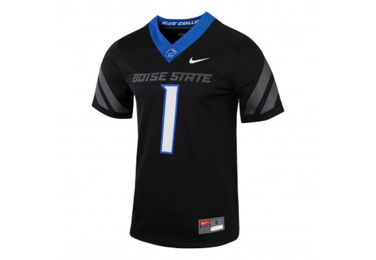 Boise State Broncos Nike Men's Football Game Jersey (Black)